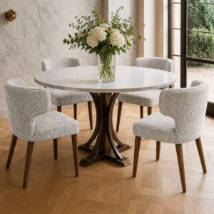 Ascot Natural Dining Chair - Image 1