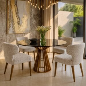 Ascot Natural Dining Chair - Image 8