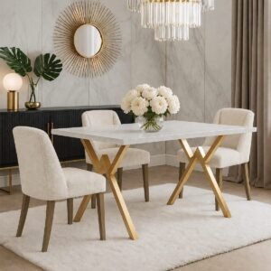 Cambridge Boucle Dining Chair - Image 7