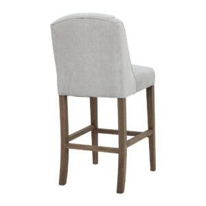 Cambridge Soft Grey Breakfast Bar Stool - Image 3