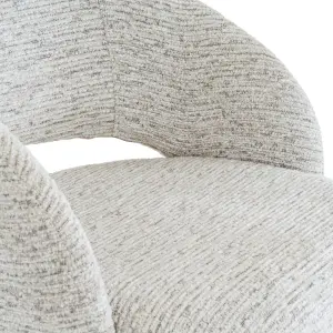 Hayes Curved Dining Chair - Image 5