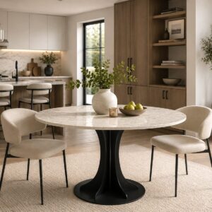 Tulip Round Dining Table Base - Image 2