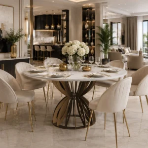 Butterfly Round Dining Table Base - Image 2