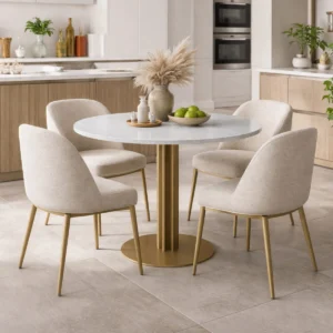 Palladian Round Pedestal Dining Table Base - Image 2