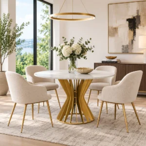 Weston Round Dining Table Base - Image 4