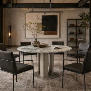 Hadley Round Dining Table Base - Image 2
