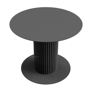 Bicton Round Pedestal Dining Table Base - Image 3