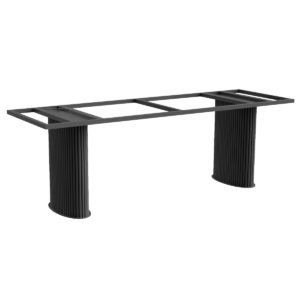 Bicton Table Base With Ellipse Shaped Legs - Image 1