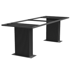 Bicton Table Base With Rectangle Shaped Legs - Image 3