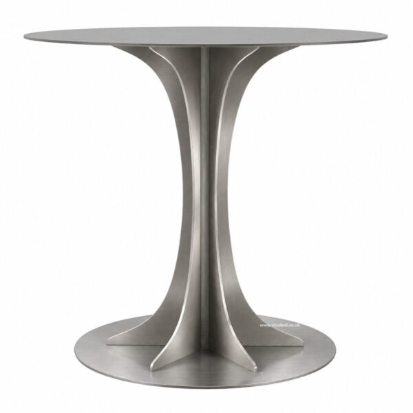 brushed-stainless-steel-tulip-table-base-1