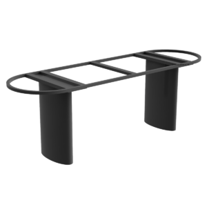 Wembley Table Legs With Oval Top Frame - Image 1